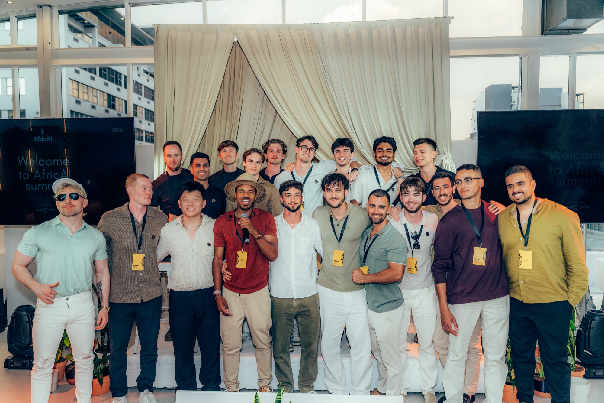 Speaker on main stage